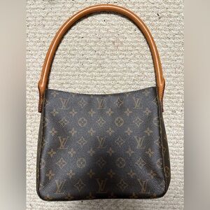 Lois Vuitton loop Monogram Shoulder Bag